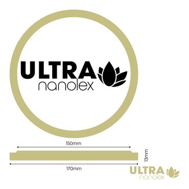 Nanolex Polijstpad 170x13x150, ultra cut, beige (3 stuks)