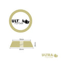 Nanolex Polijstpad  DA 95x25x75, Ultra Cut, Beige