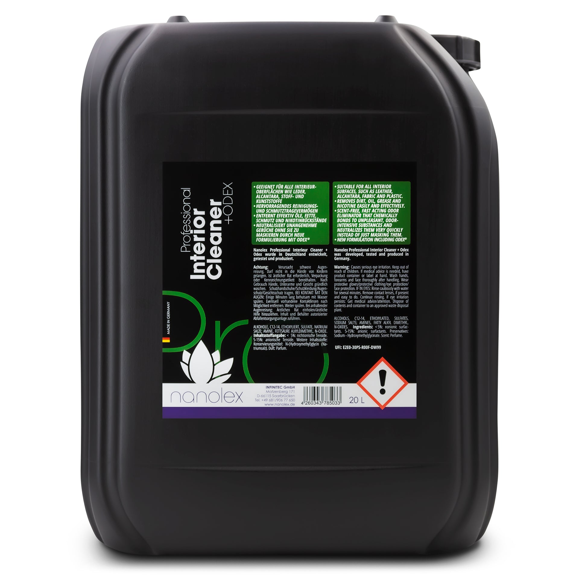 Nanolex Professional Interior Cleaner + ODEX