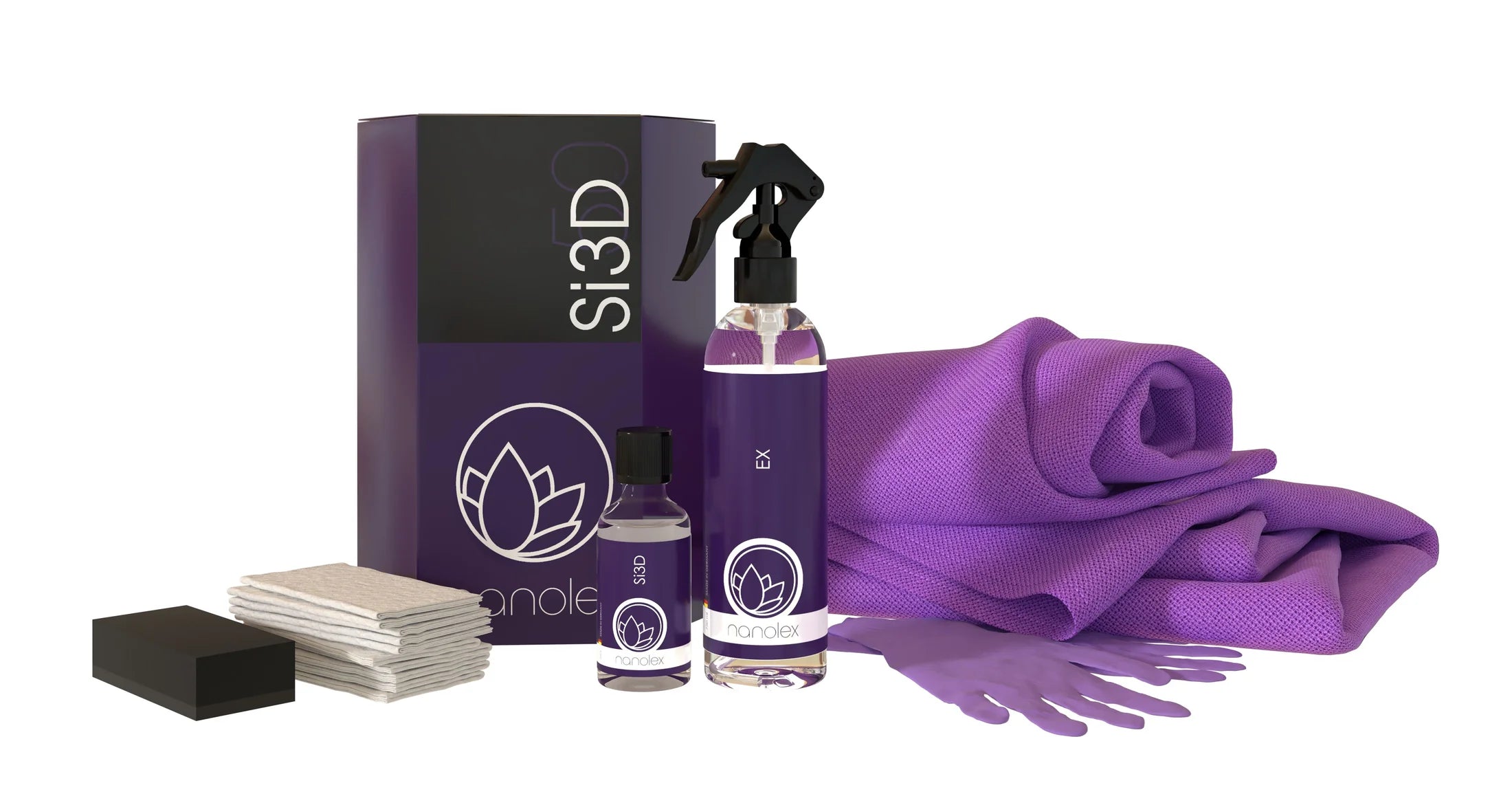 Nanolex Si3D Set